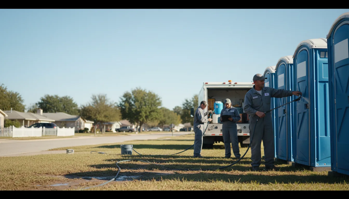 Long-Term Portable Toilet Rental in Clayton, OH near me